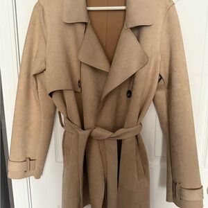 Classic Tan Women's Trench Coat